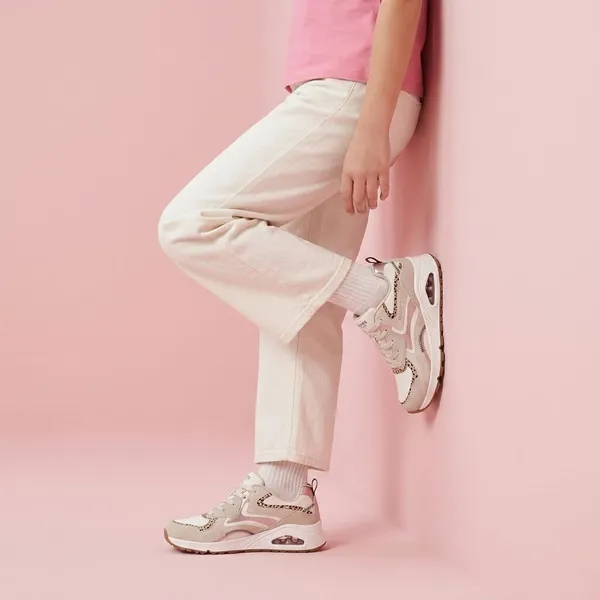 Skechers Uno Gen1 Leopard Surge Wit, vergelijk prijzen bij 1 winkel