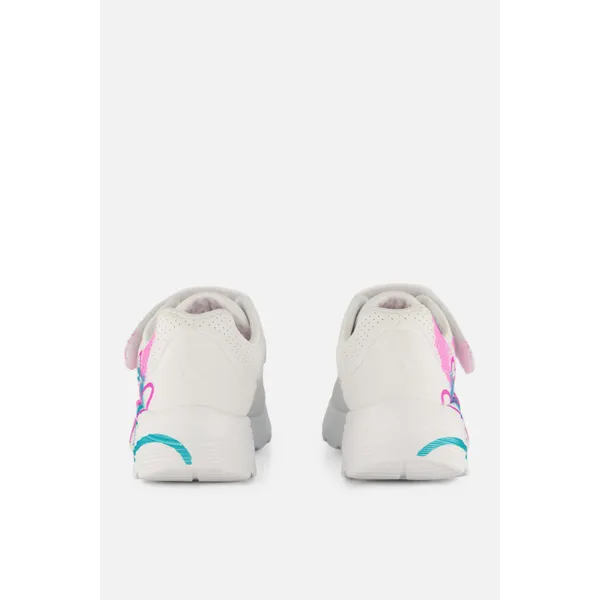 Skechers Uno Lite Graffiti Hearts Wit, foto 3 van 5