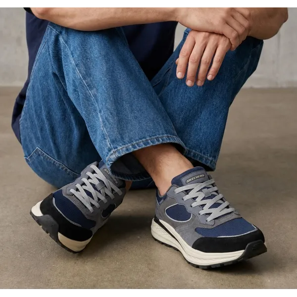 Skechers Slade Ultra Gage Slip-Ins Bruin Suède, vergelijk prijzen bij 1 winkel