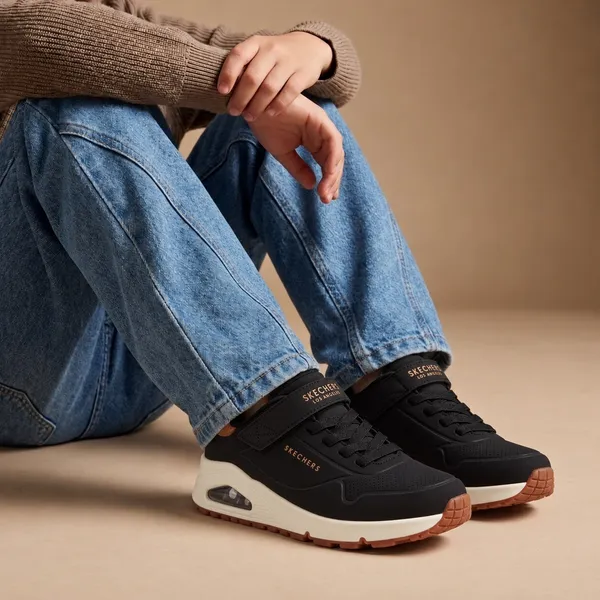 Skechers Uno gen1 Zwart, vergelijk prijzen bij 1 winkel