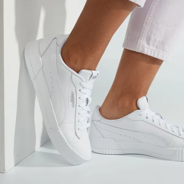 Puma Carina Crew Wit Imitatieleer, foto 3 van 5