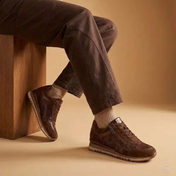 Marco Tozzi Sneakers Cognac, vergelijk prijzen bij 1 winkel