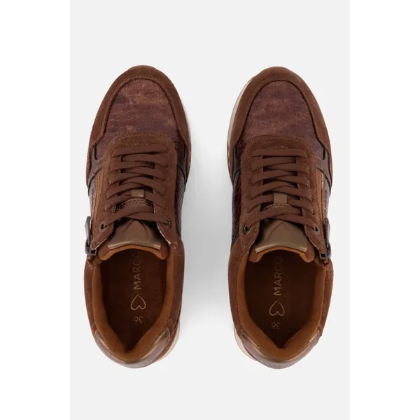 Marco Tozzi Sneakers Cognac, foto 4 van 5