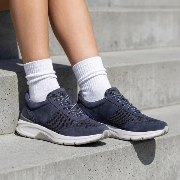 Gabor Rollingsoft Blauw Suéde, vergelijk prijzen bij 1 winkel