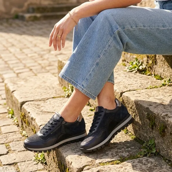 Gabor Sneakers Blauw, vergelijk prijzen bij 1 winkel