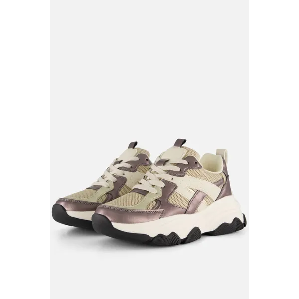 POSH by Poelman Sneakers Beige, vergelijk prijzen bij 1 winkel