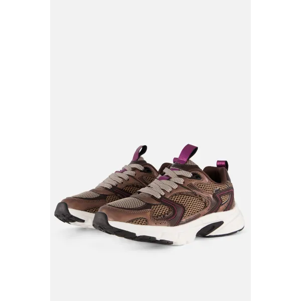POSH by Poelman Sneakers Bruin, foto 2 van 5