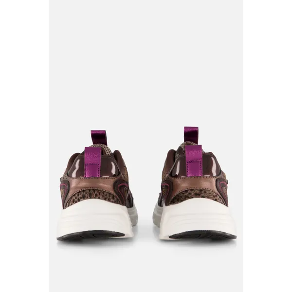 POSH by Poelman Sneakers Bruin, foto 3 van 5