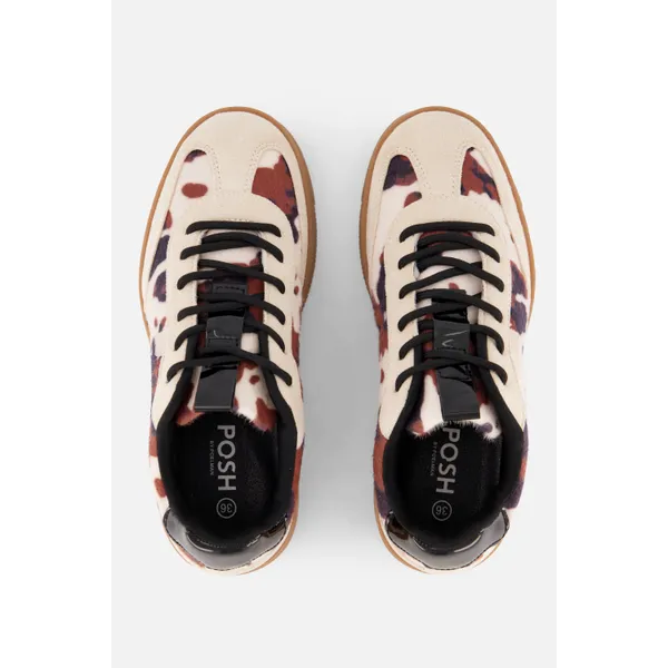 POSH by Poelman Sneakers Beige, foto 4 van 5