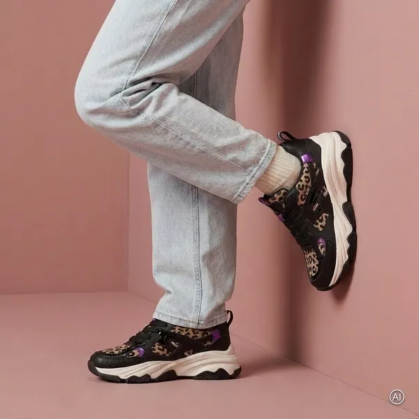 POSH by Poelman Gigi Leopard Zwart, vergelijk prijzen bij 1 winkel