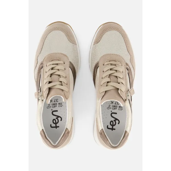 Feyn Beige Suède K-Leest, foto 4 van 5