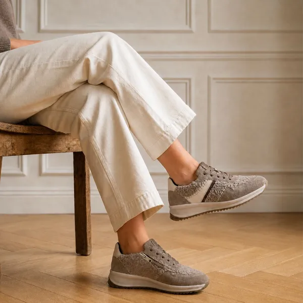 Feyn Sneakers Taupe, vergelijk prijzen bij 1 winkel
