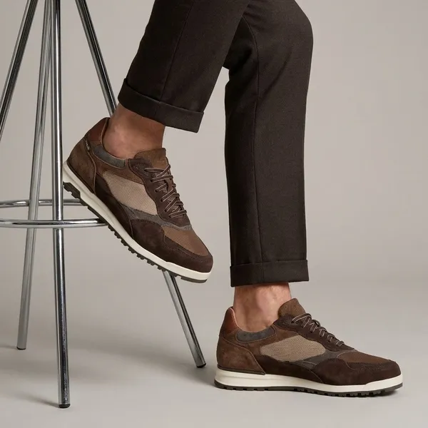 Van Lier Sneakers Bruin, vergelijk prijzen bij 1 winkel