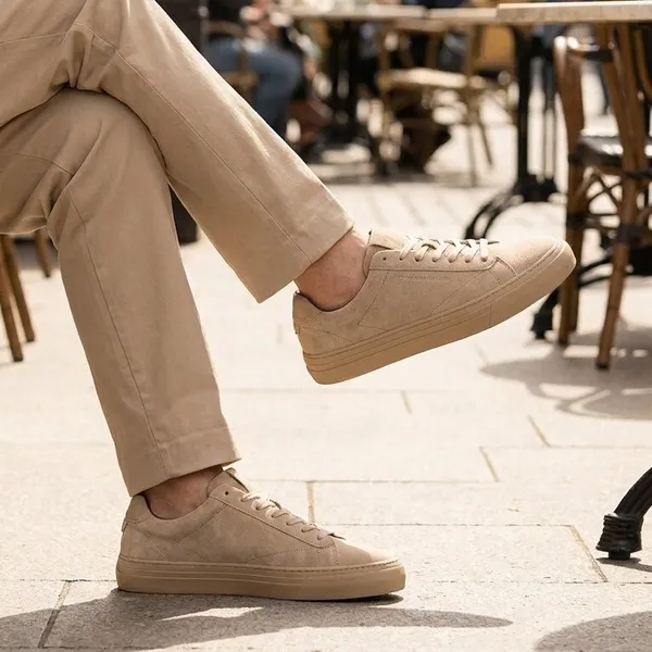 Tommy Hilfiger Park Premium Suède Beige, vergelijk prijzen bij 1 winkel