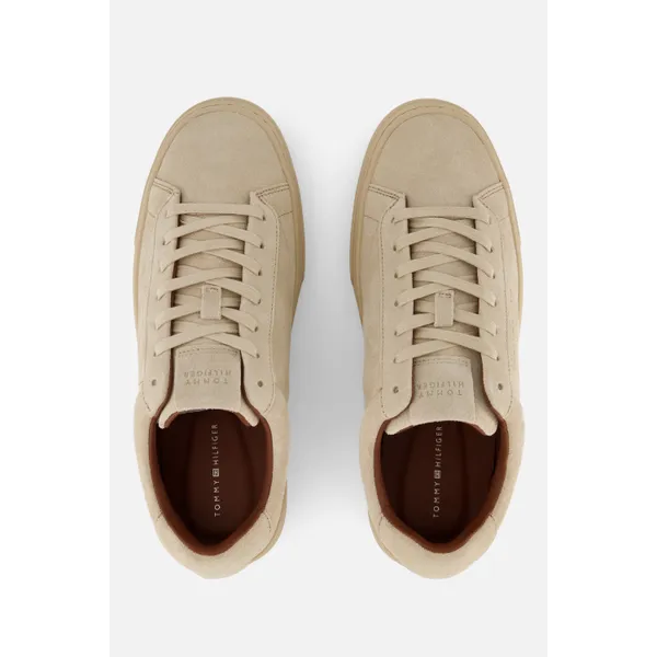 Tommy Hilfiger Park Premium Suède Beige, foto 4 van 5