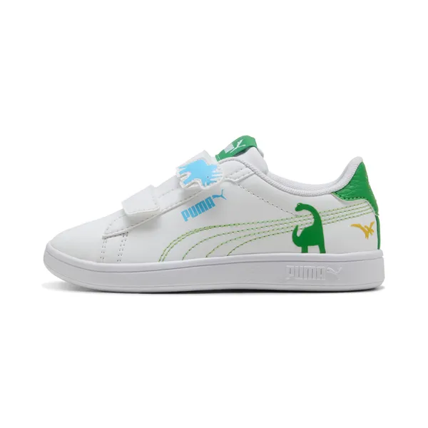 Puma Smash 3.0 Dino Blauw Kids, vergelijk prijzen bij 1 winkel