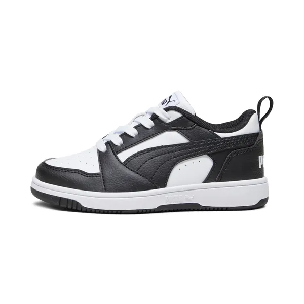 Puma Rebound V6 Lo Zwart 01 Kids, vergelijk prijzen bij 1 winkel
