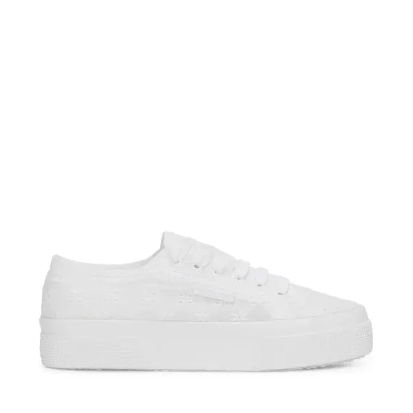 Superga 2740 Flower Sangallo Wit, vergelijk prijzen bij 1 winkel