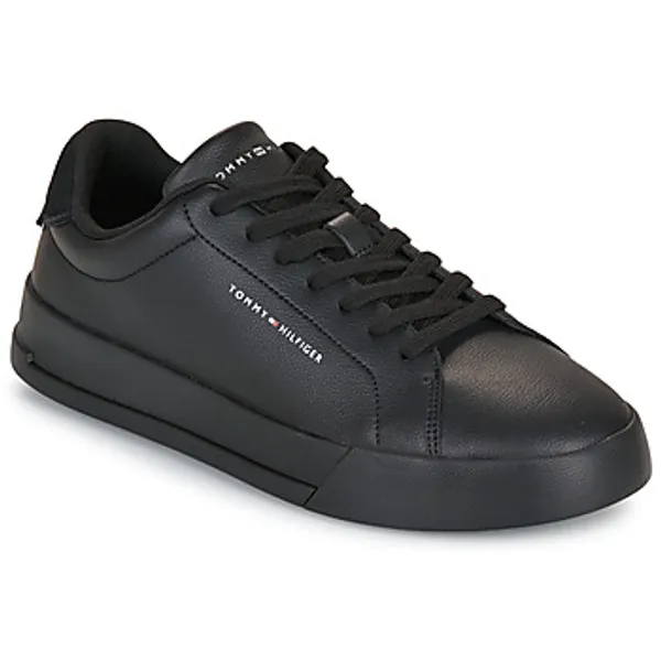 Tommy Hilfiger TH Court Premium Leather Zwart, foto 2 van 2