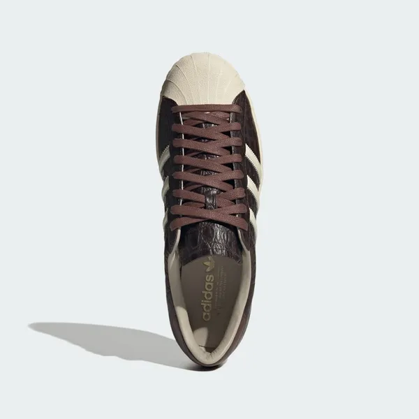 adidas Superstar Vintage Aurora Coffee/Cream White/Wonder (Bruin), foto 2 van 4