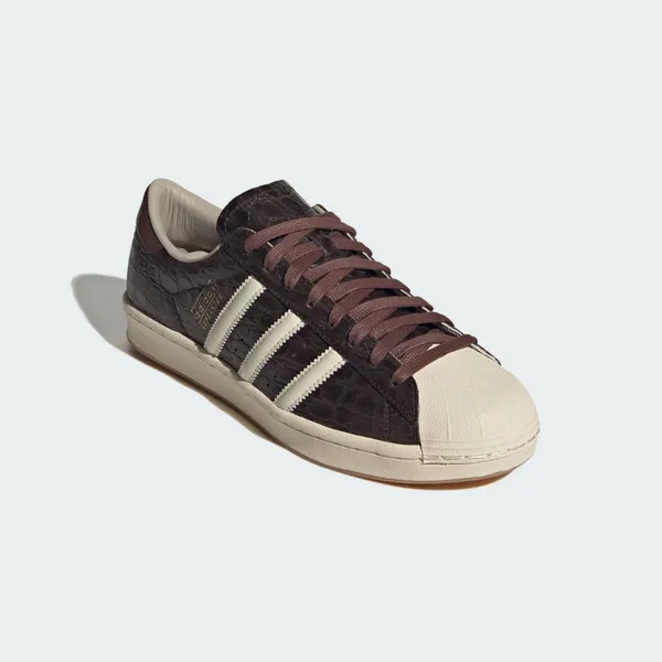 adidas Superstar Vintage Aurora Coffee/Cream White/Wonder (Bruin), foto 4 van 4