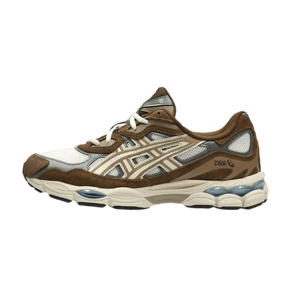 ASICS Gel-NYC Brown White Blue, vergelijk prijzen bij 1 winkel