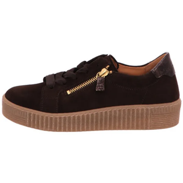 Gabor Lage Sneakers Bruin, vergelijk prijzen bij 1 winkel