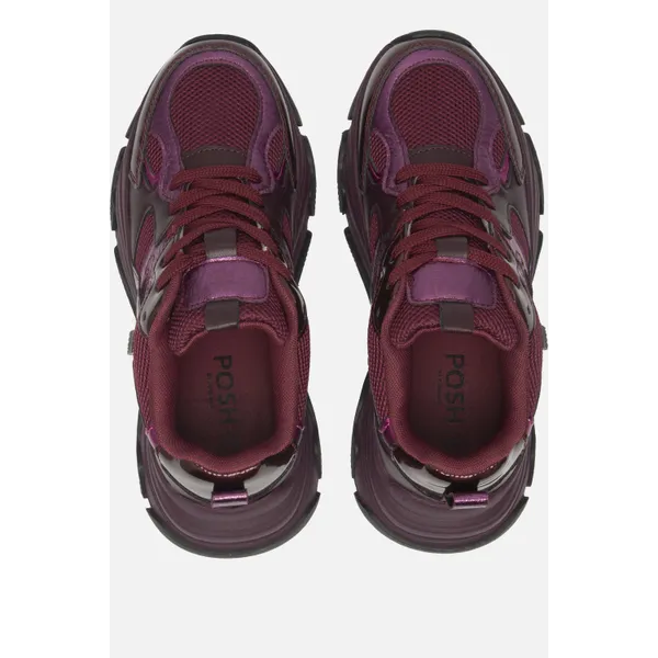 POSH by Poelman Sneakers Rood Rood, foto 3 van 5
