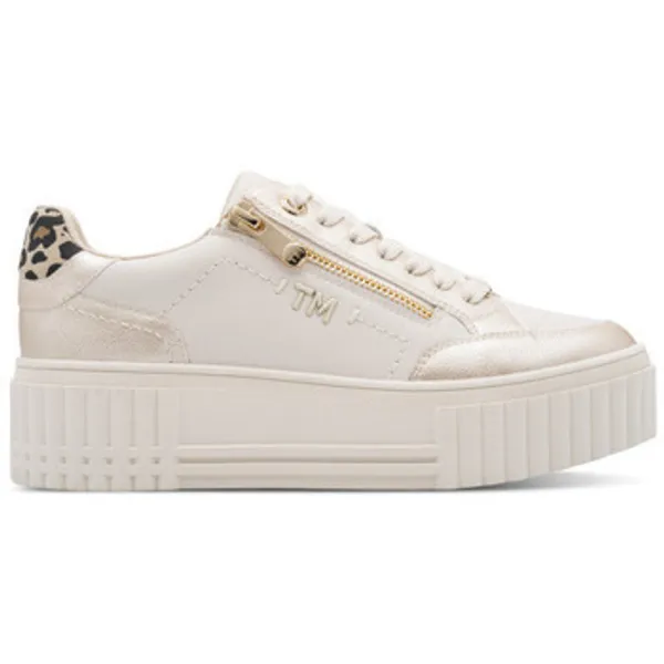 Marco Tozzi Lage Sneakers Beige, vergelijk prijzen bij 1 winkel