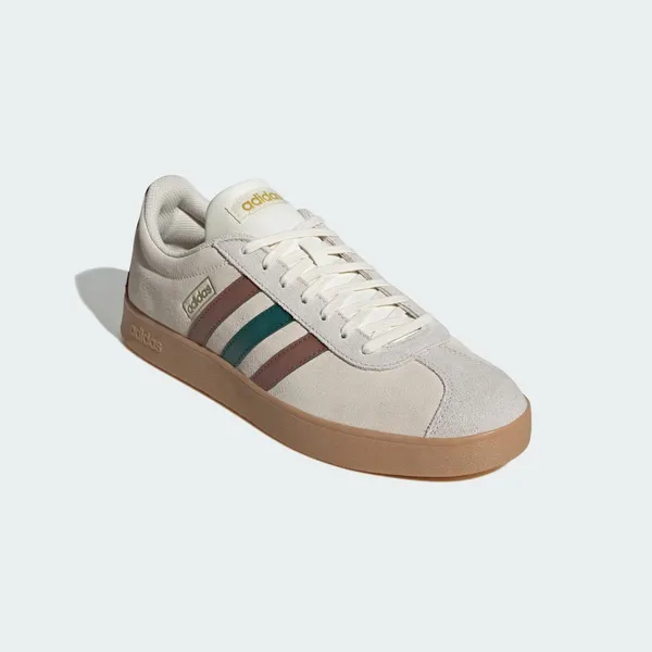 adidas VL Court 2.0 Cream White/Preloved Brown/Gum, foto 4 van 4