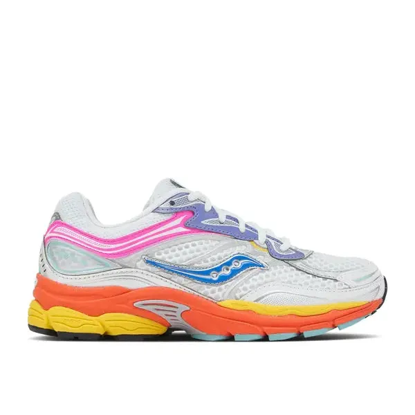 Saucony ProGrid Omni 9 White Multi Pink Orange Yellow, vergelijk prijzen bij 1 winkel