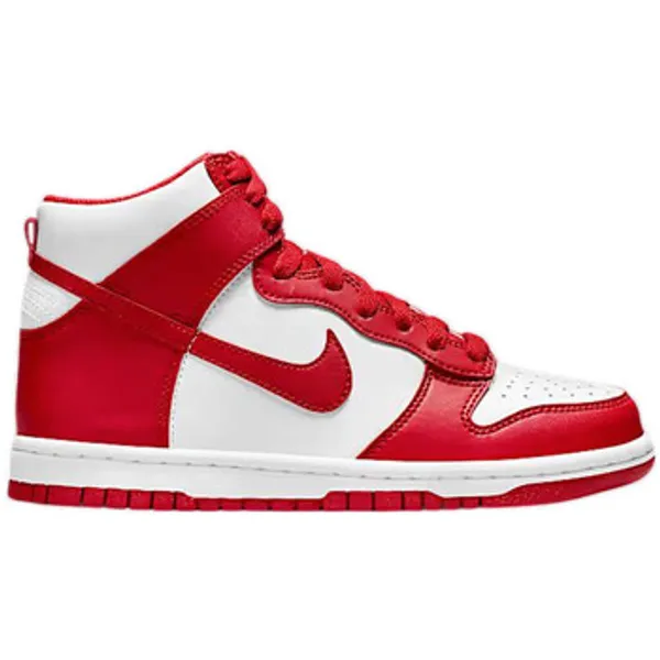 Nike Dunk High Wit et Rood, vergelijk prijzen bij 1 winkel