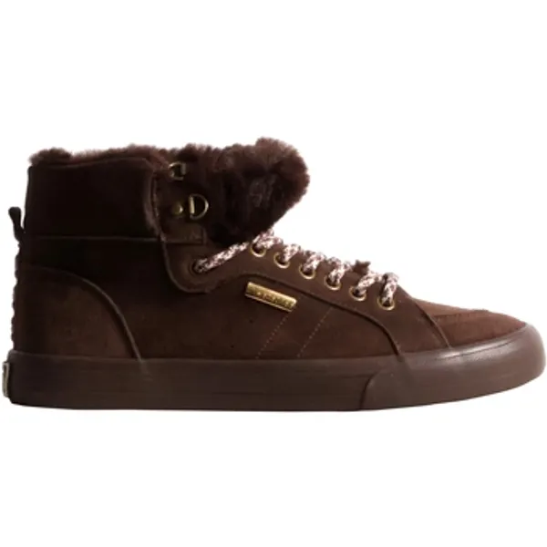 Le Temps des Cerises Hoge Sneakers Bruin, vergelijk prijzen bij 1 winkel