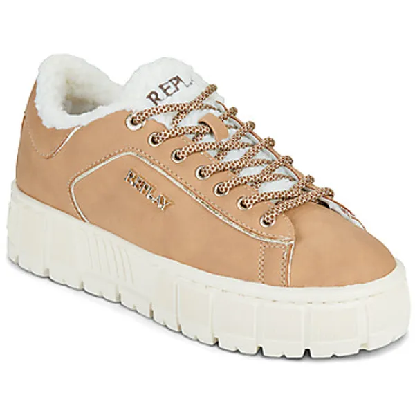 Replay Lage Sneakers Beige, vergelijk prijzen bij 1 winkel