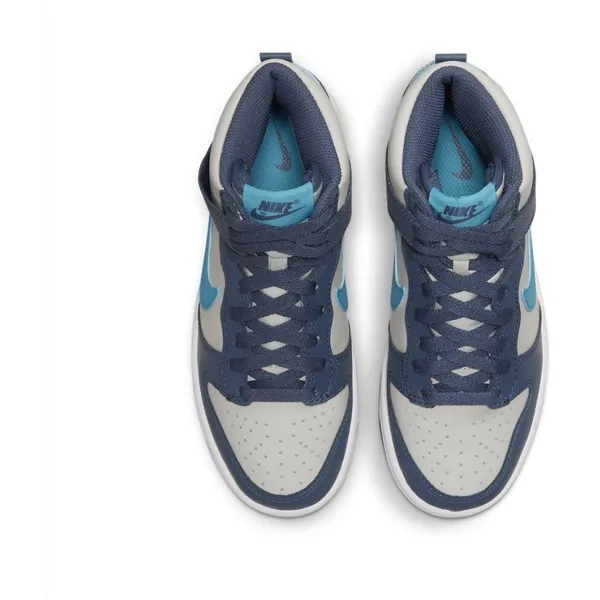 Nike Dunk High Light Bone/Diffused Blue/Wit Lightning Wit/Blauw Kids, vergelijk prijzen bij 1 winkel