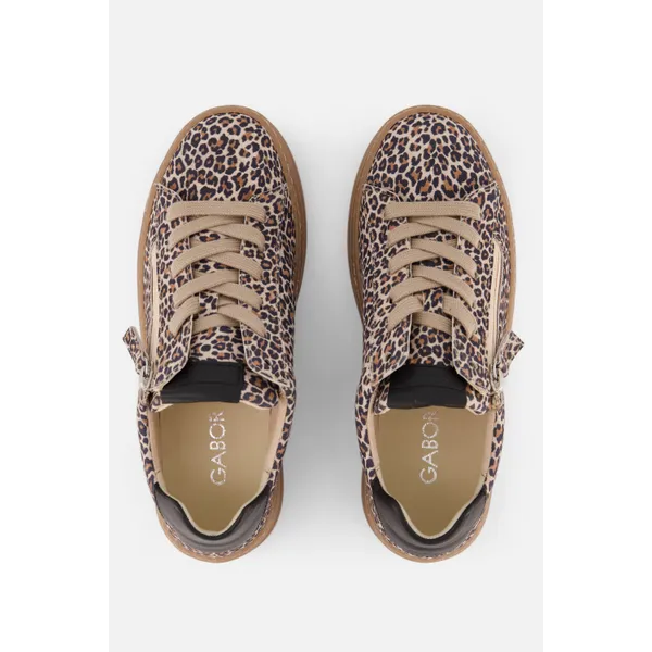 Gabor Leopard Beige Suéde, foto 4 van 5