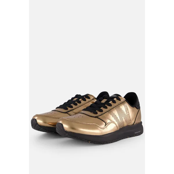 Woden Nicoline Metallic Goud Leer, foto 2 van 5