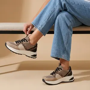 Cellini Leopard Sneakers beige