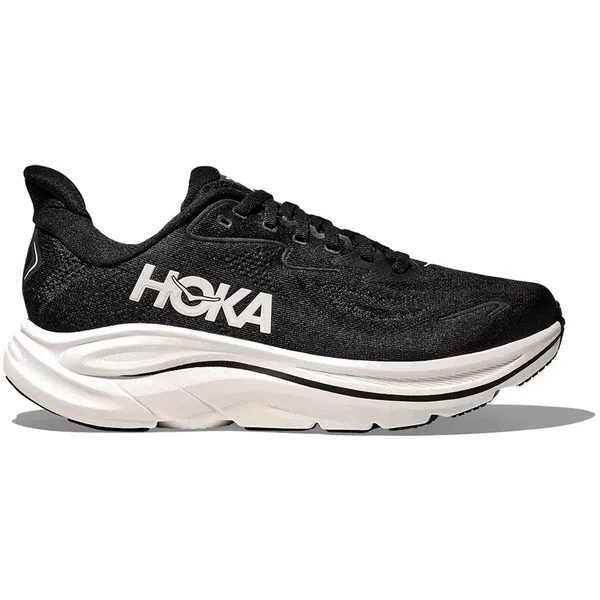 HOKA Clifton 10 Brede Zwart/Wit, vergelijk prijzen bij 1 winkel