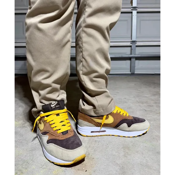 Nike Air Max 1 PRM Duck Pecan Yellow Ochre, vergelijk prijzen bij 1 winkel