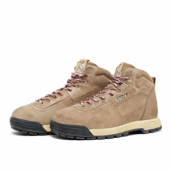 Autry Malga Mid Leather Suede Bruin, vergelijk prijzen bij 1 winkel