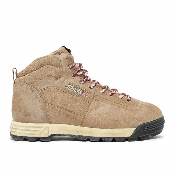 Autry Malga Mid Leather Suede Bruin, foto 2 van 4