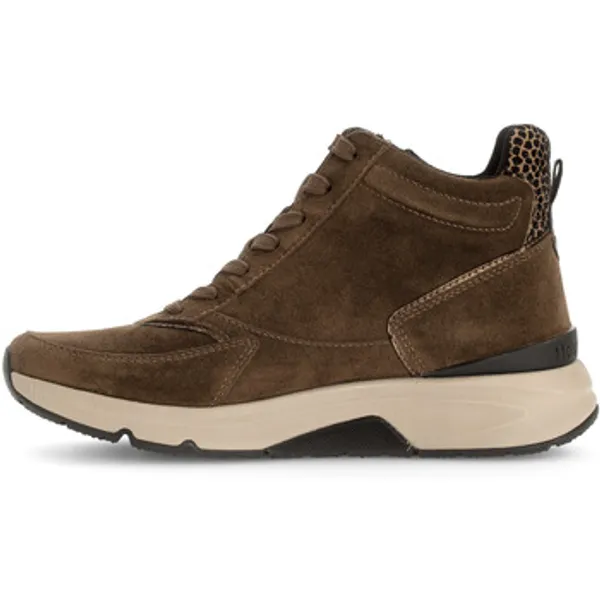 Gabor Hoge Sneakers Bruin, vergelijk prijzen bij 1 winkel