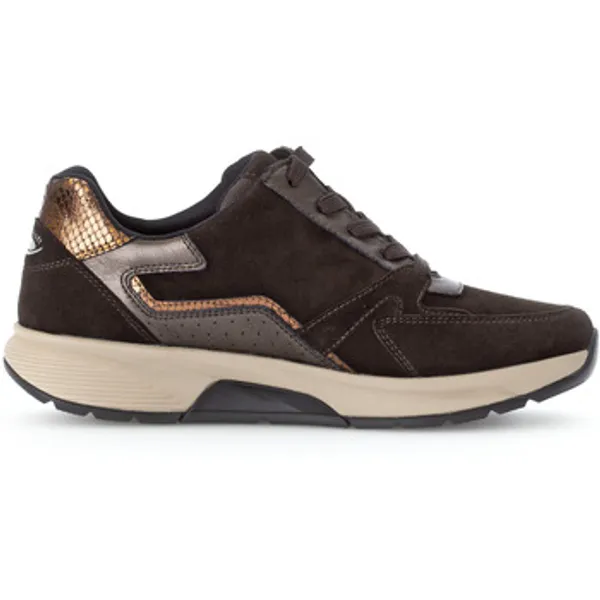 Gabor Lage Sneakers Bruin, vergelijk prijzen bij 1 winkel