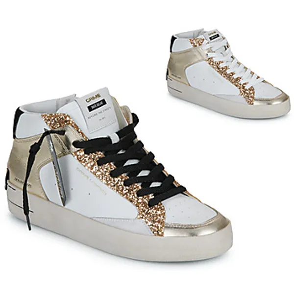 Crime London Skate Mid Wit, vergelijk prijzen bij 1 winkel
