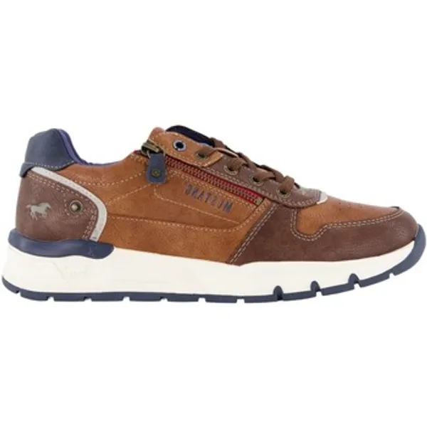 Mustang Lage Sneakers Bruin, vergelijk prijzen bij 1 winkel