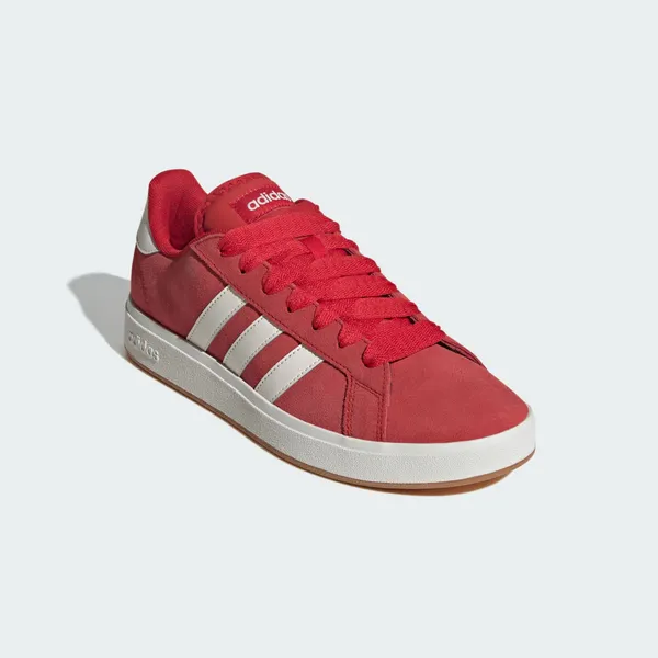 adidas Grand Court Base 00s Red/Off White/Gum, foto 4 van 4