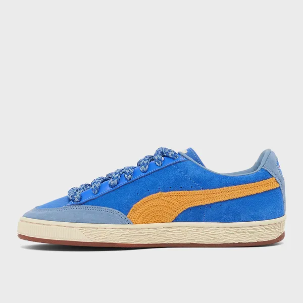 Puma x Nahmias Suede Crochet SB Blauw, foto 3 van 4