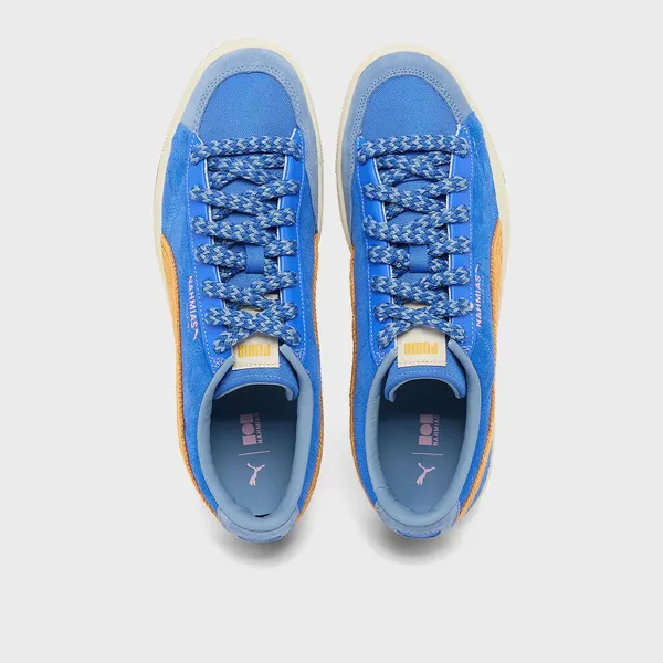 Puma x Nahmias Suede Crochet SB Blauw, foto 4 van 4