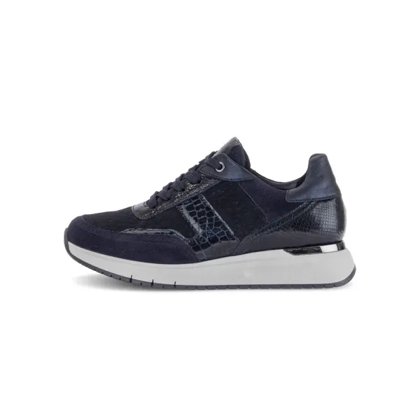 Gabor Hairy/Velour/Kroko Blauw, vergelijk prijzen bij 1 winkel